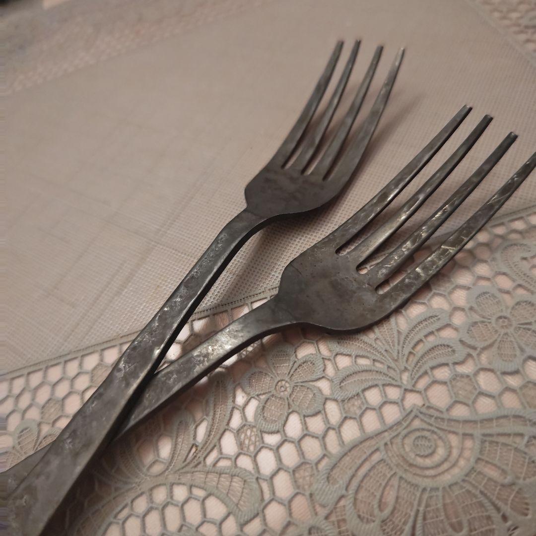 リーネヴェール　アンティーク風　カトラリーセット8点　ナイフ　フォーク　スプーン