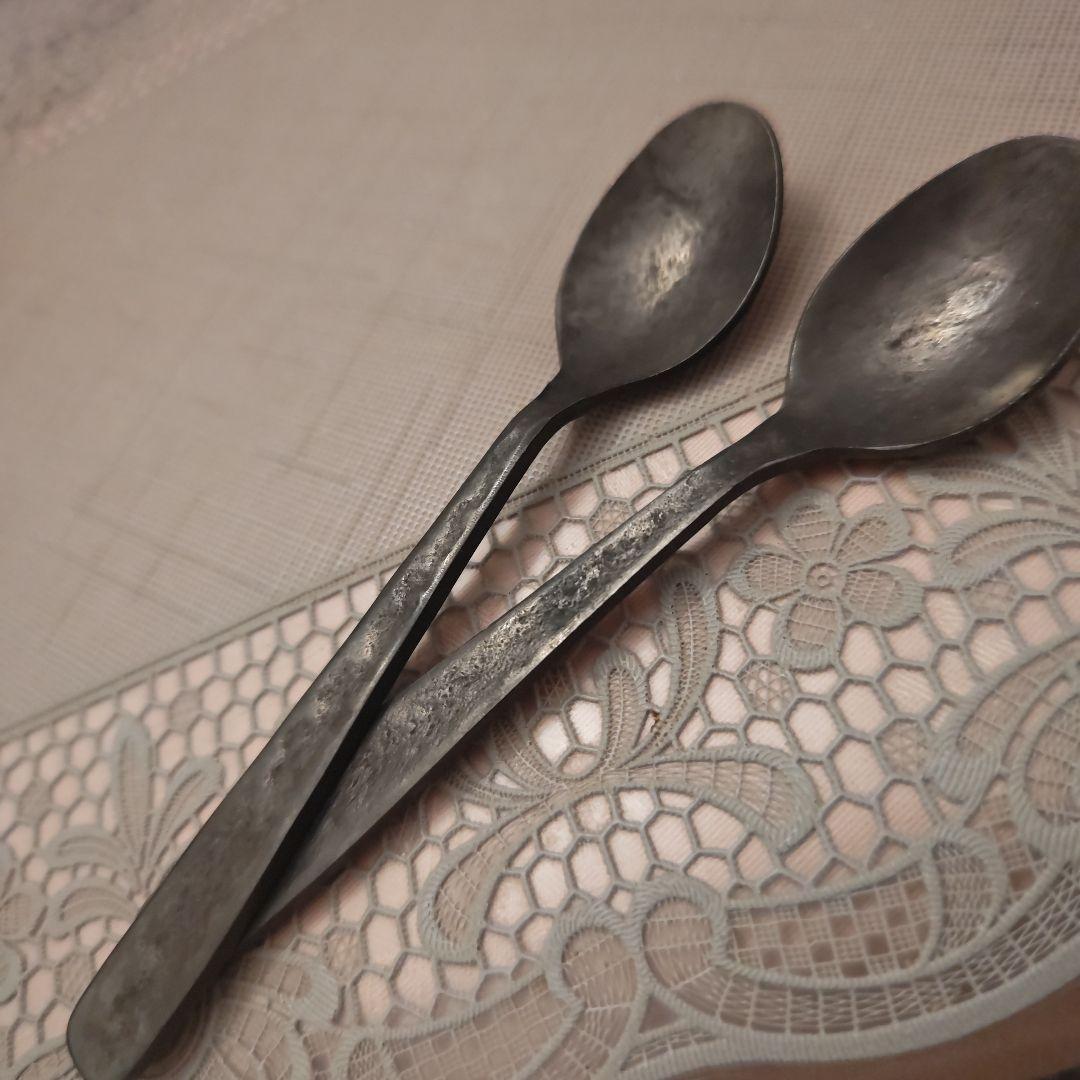 リーネヴェール　アンティーク風　カトラリーセット8点　ナイフ　フォーク　スプーン