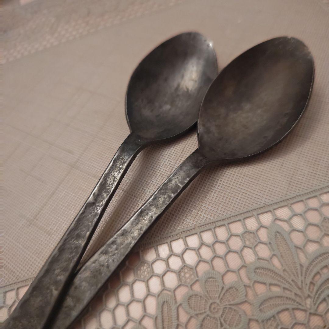 リーネヴェール　アンティーク風　カトラリーセット8点　ナイフ　フォーク　スプーン