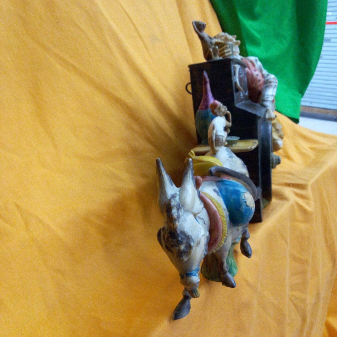 巨大な骨董馬車引きオルゴール珍品‼️