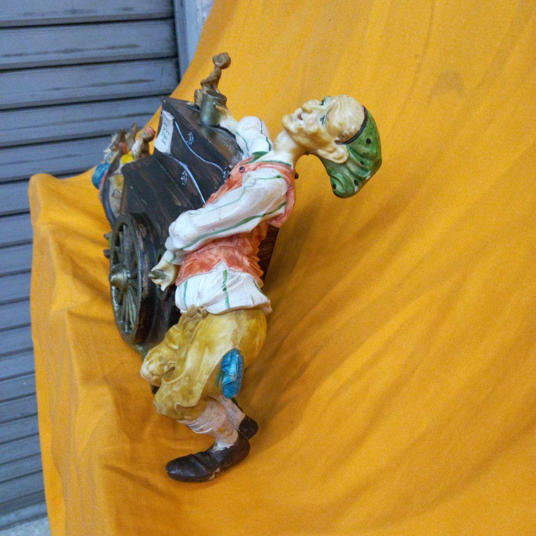 巨大な骨董馬車引きオルゴール珍品‼️