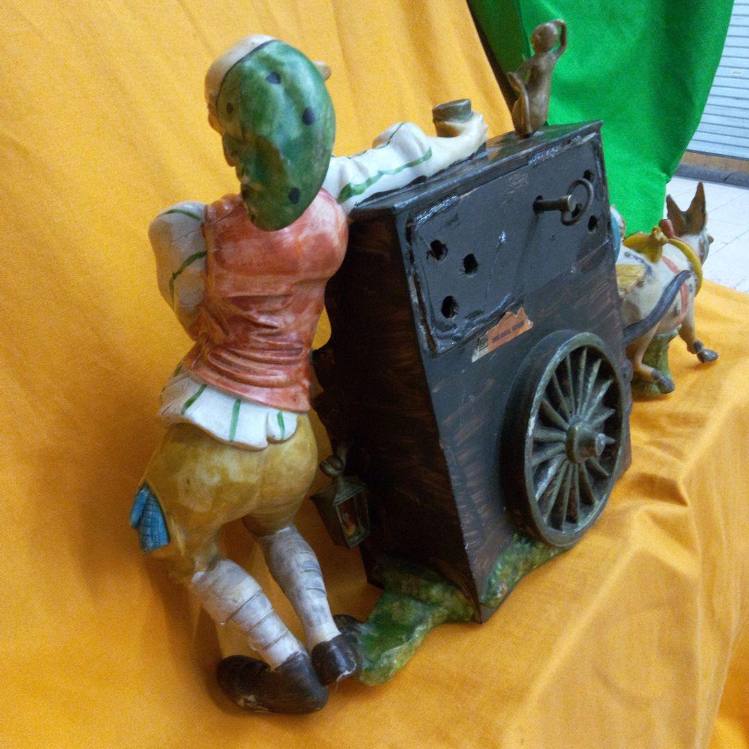 巨大な骨董馬車引きオルゴール珍品‼️