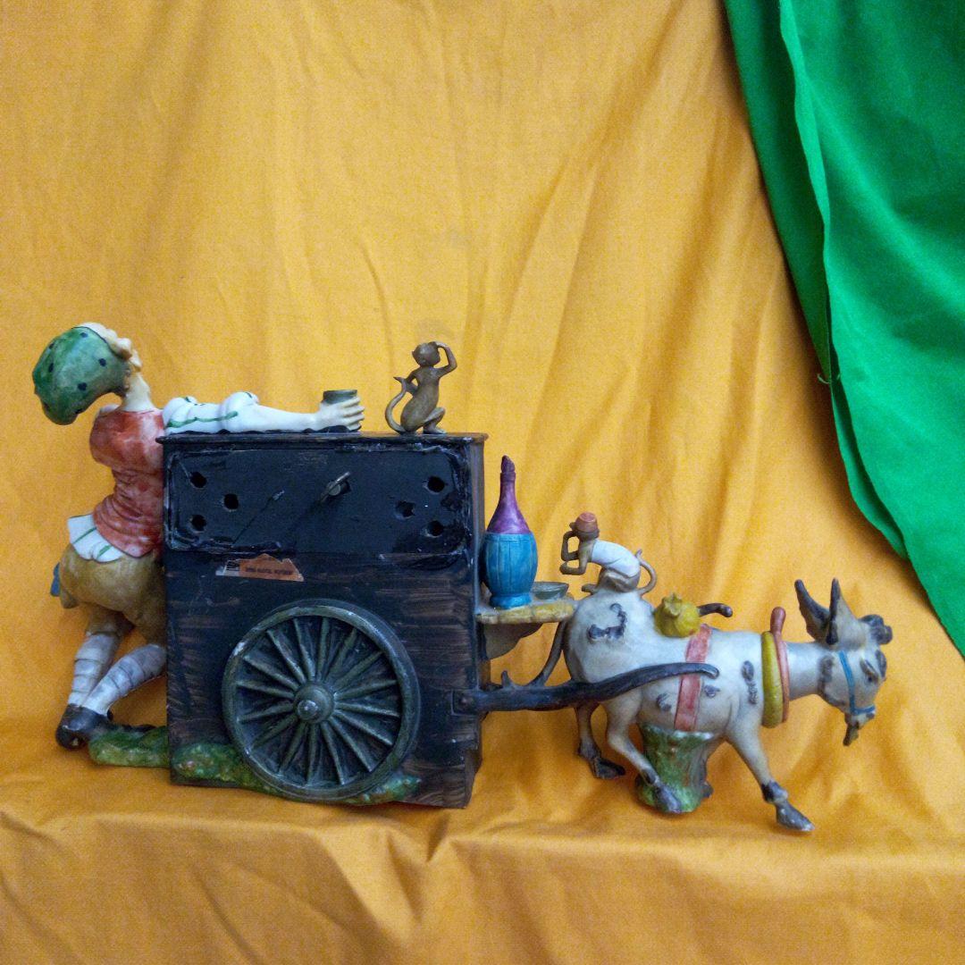 巨大な骨董馬車引きオルゴール珍品‼️