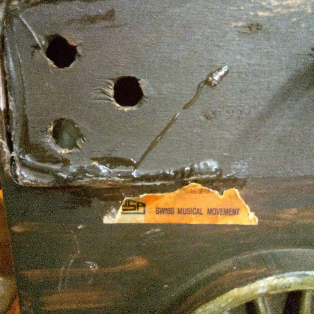 巨大な骨董馬車引きオルゴール珍品‼️