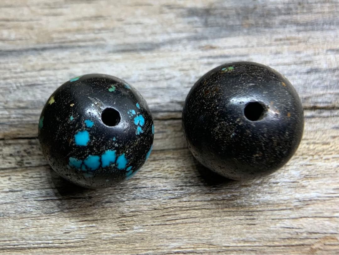 【2個セット】ターコイズ　トルコ石　天然石　tt660