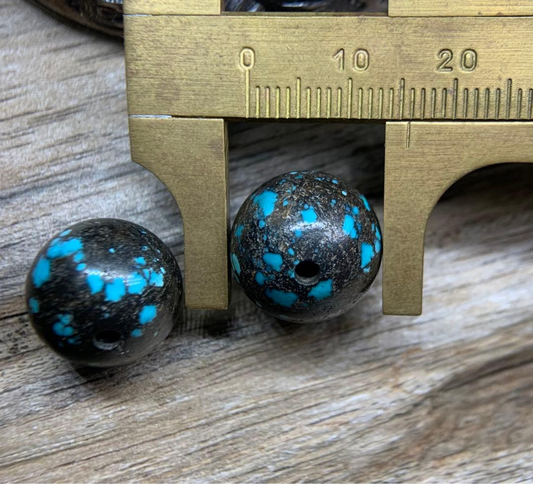 【2個セット】ターコイズ　トルコ石　天然石　tt660