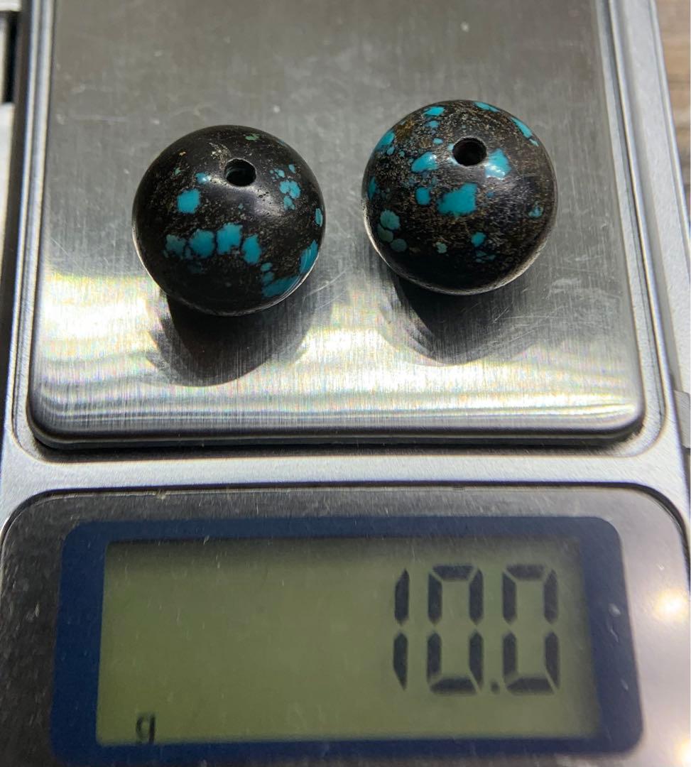 【2個セット】ターコイズ　トルコ石　天然石　tt660