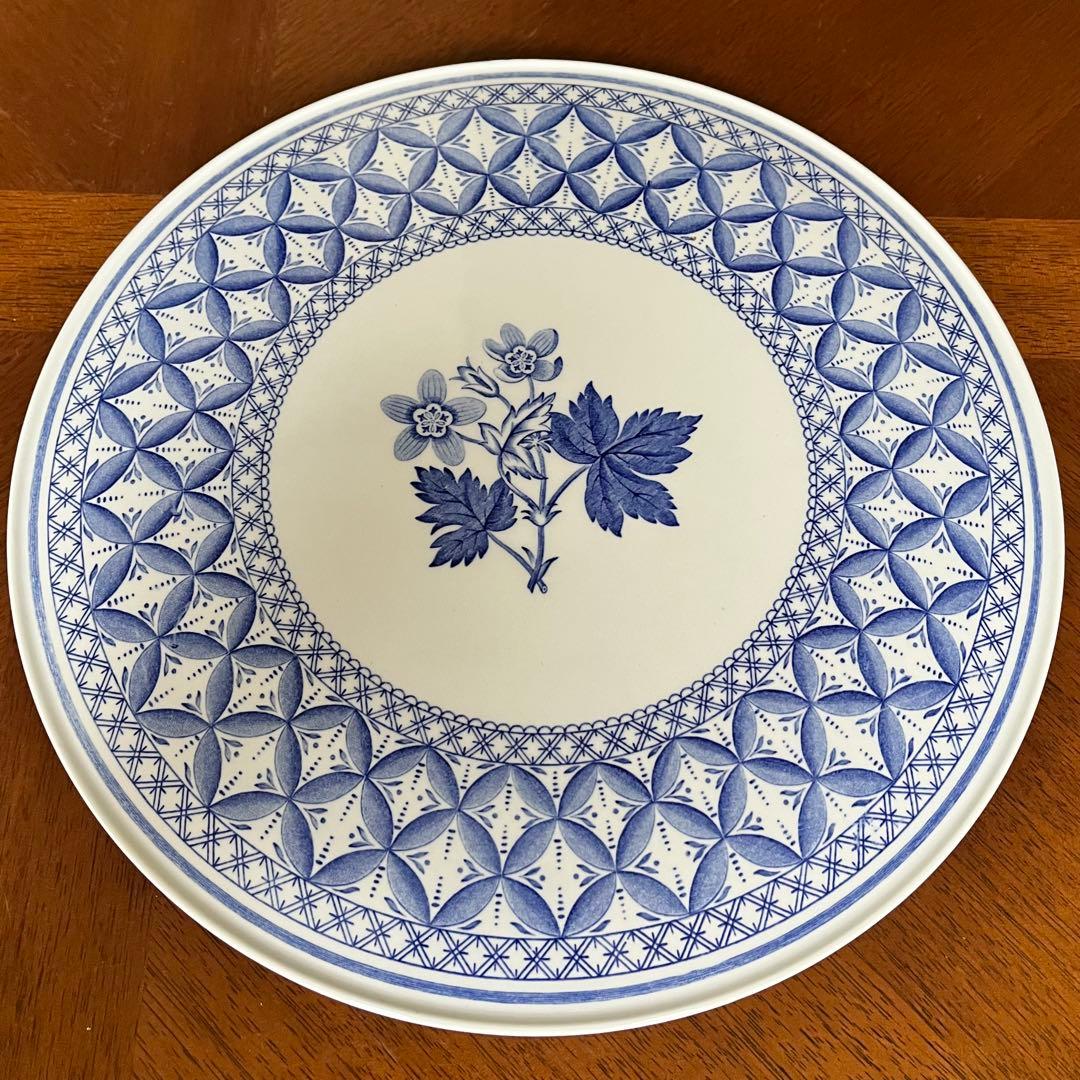 【新品】英国製　スポード ★ゼラニウム★ガトープレート