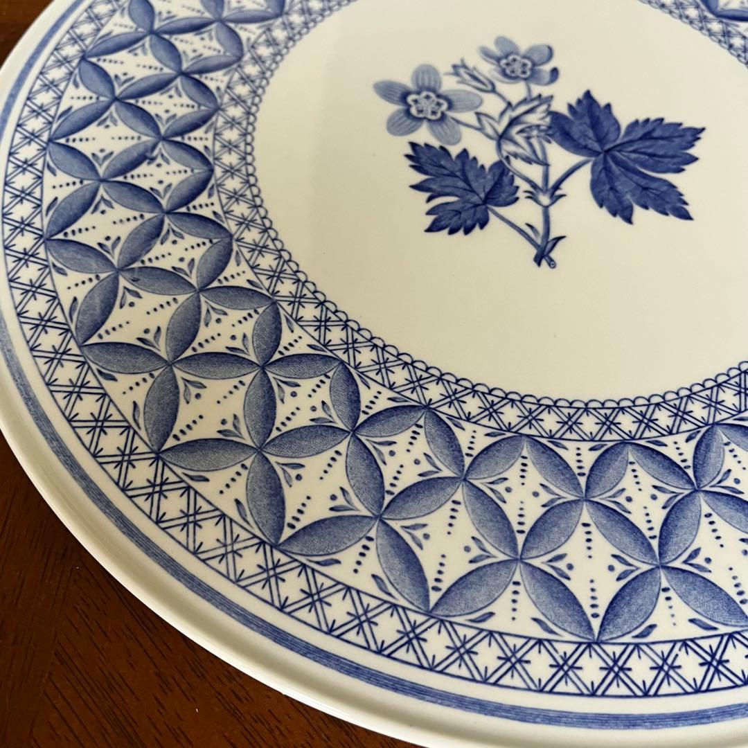 【新品】英国製　スポード ★ゼラニウム★ガトープレート