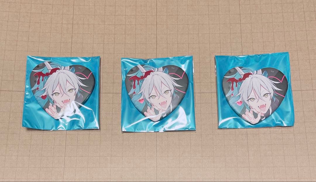 オトふゆ 2024 honeyvibes ハニヴ 缶バッジ イーノ ハート缶 - メルカリ