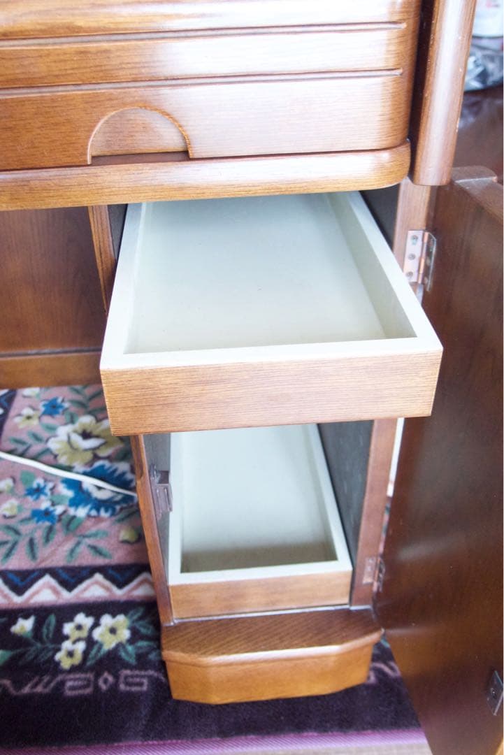 木製 3面鏡 ドレッサー・鏡台