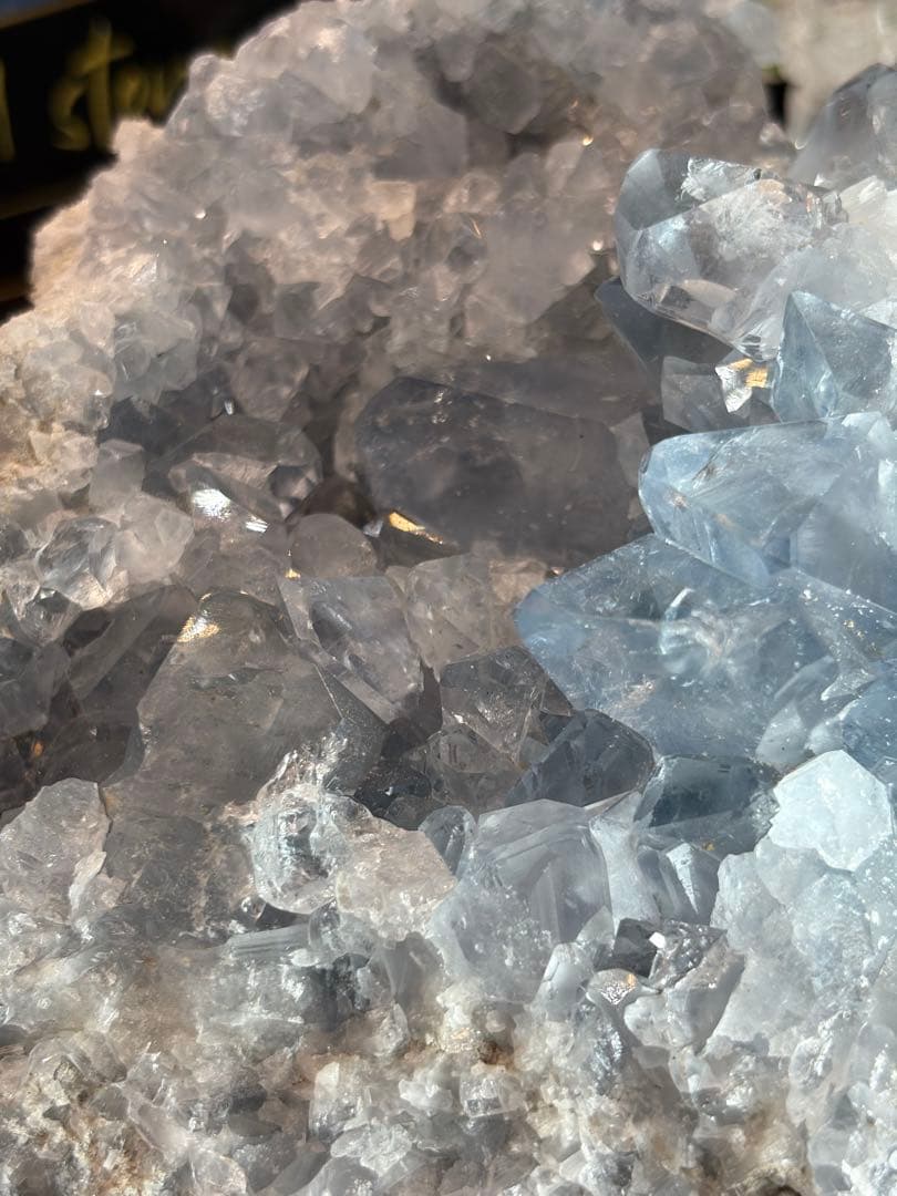 高品質 セレスタイト原石♡ 1.2kg No.2164