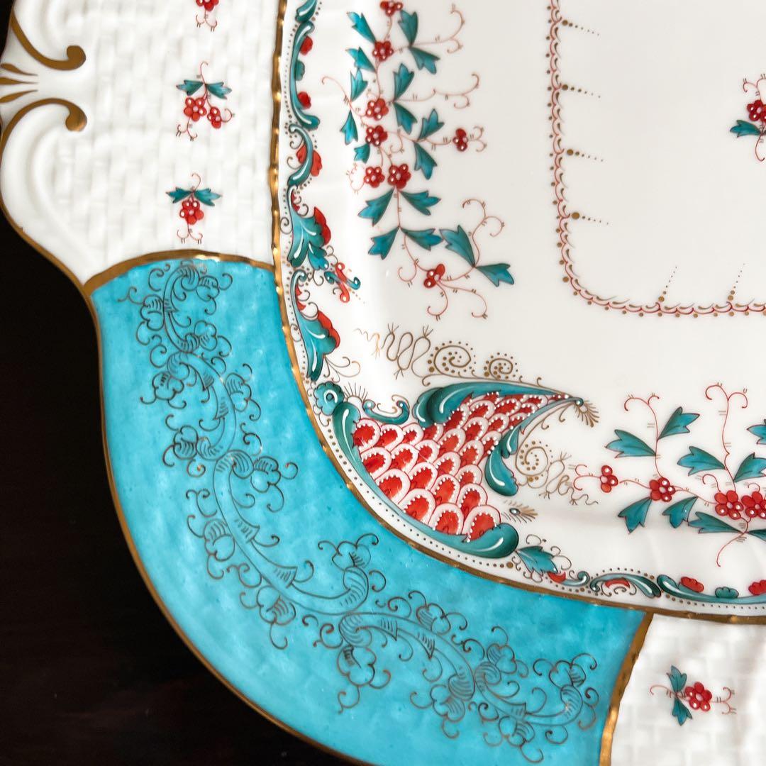 【希少】ヘレンド トゥッピーニの角笛 大皿　飾り皿