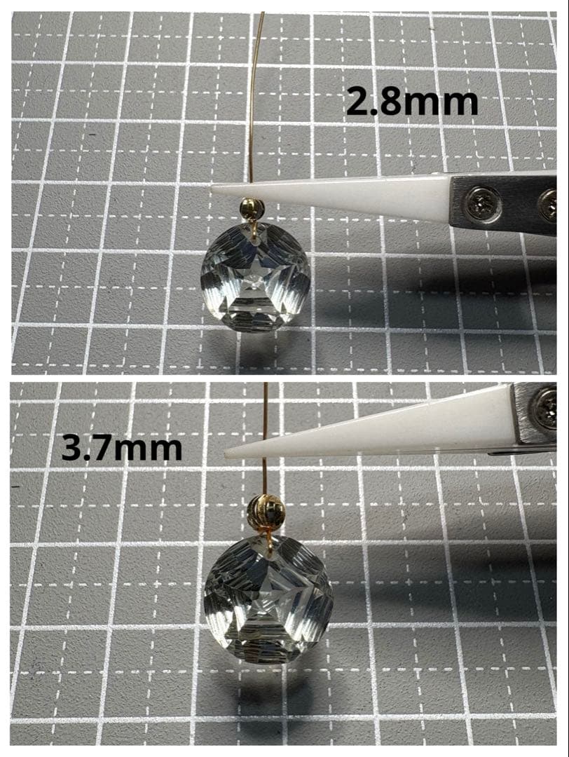《おともさん》ライトスモーキーコーンケーブ＊レモンクォーツサンライズトップ