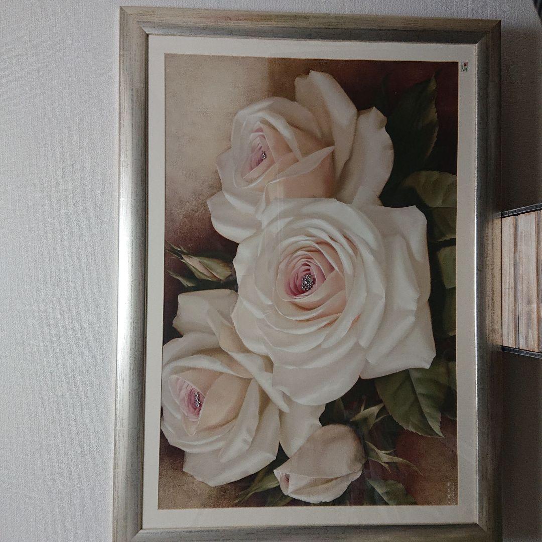 油絵の写真 サイズ106(横)×76(縦) 重さ(8．9㌔)