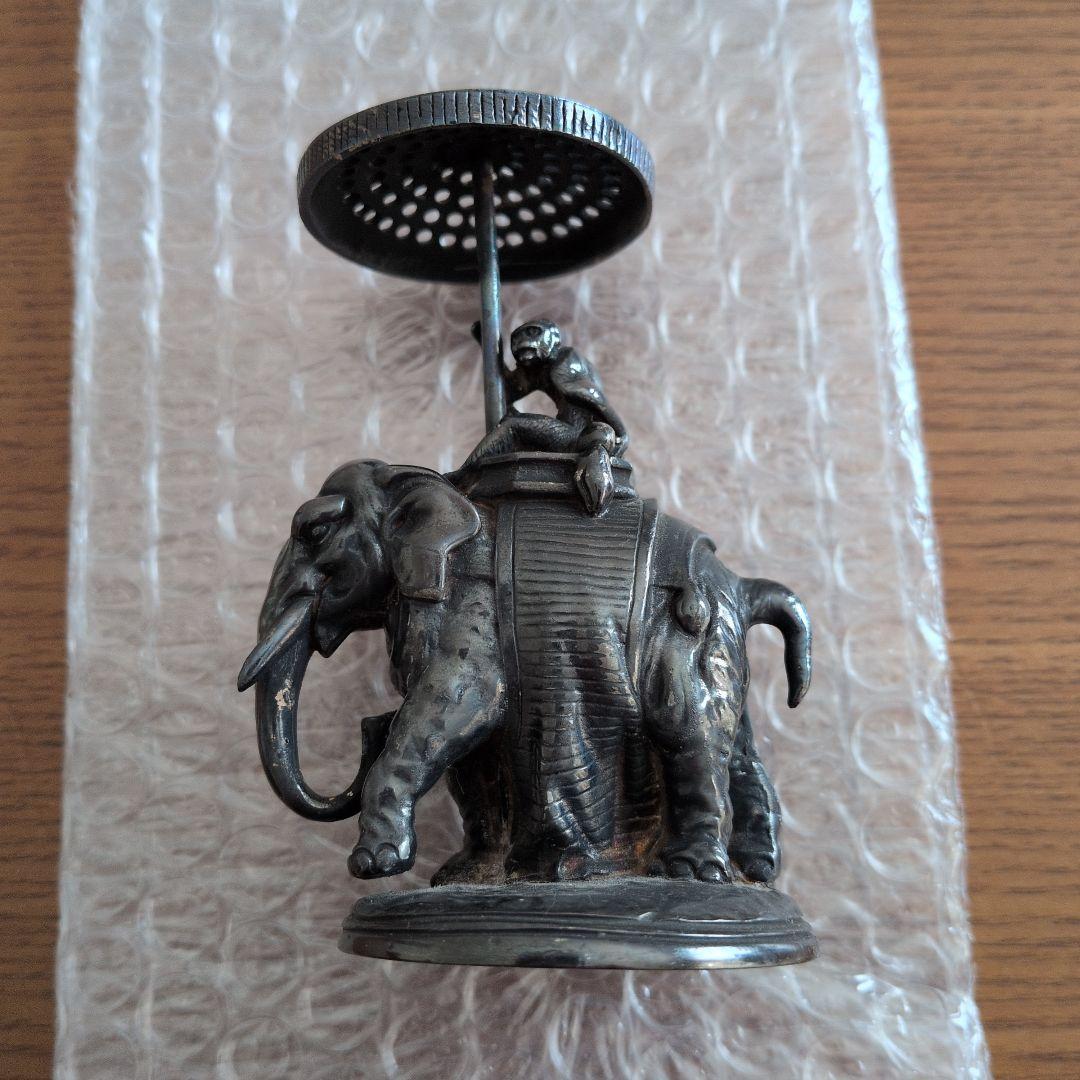 クリストフル 象と猿のつまようじホルダー