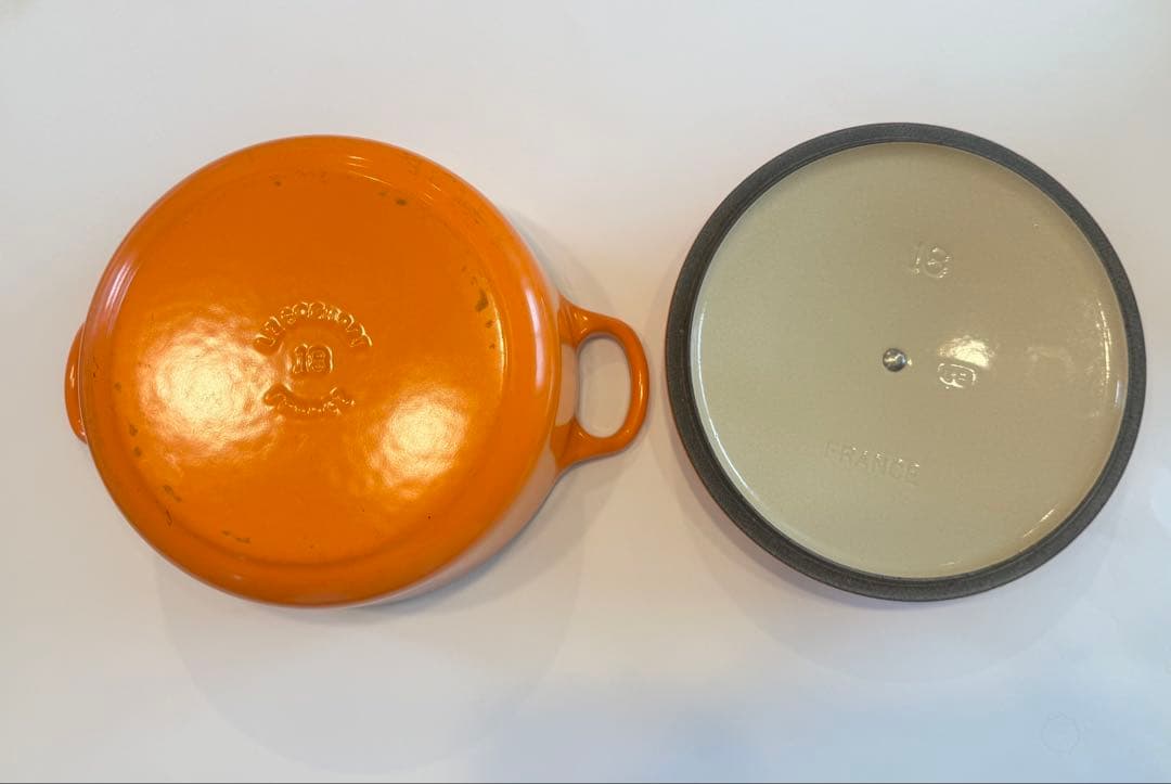 Le Creuset 鍋　　オレンジ