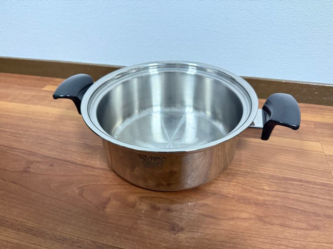 ヨシノクラフト SW21 7層構造 両手鍋 3.4L