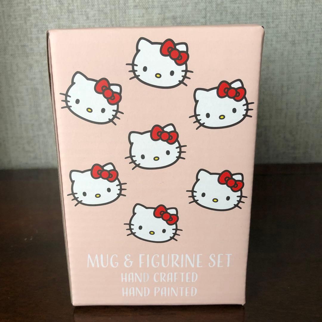 ハローキティ ポルカドットフィギュア ギフトセット ブルースカイ