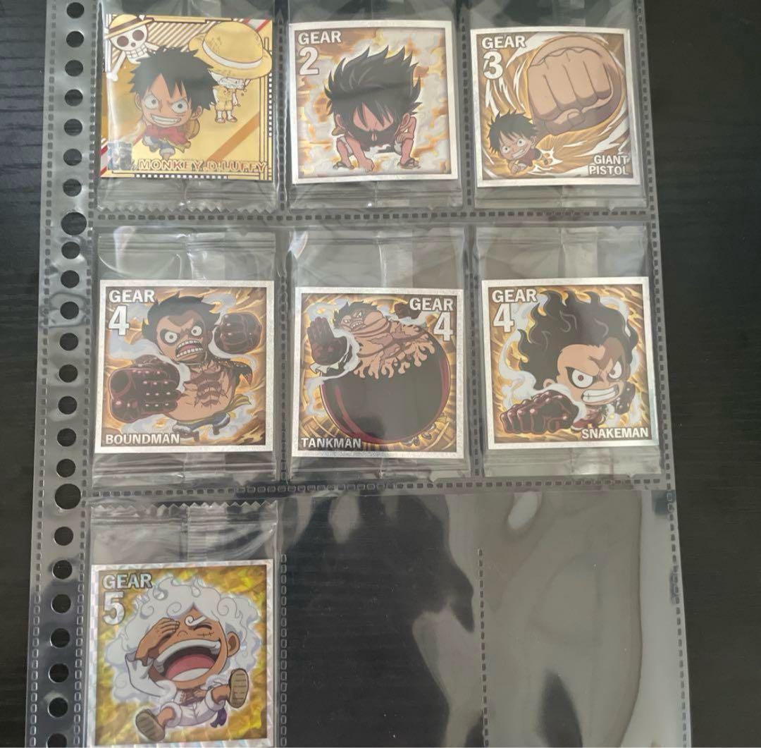 にふぉるめーしょん ワンピース ウエハース ルフィ 金ニカ 両面ニカ