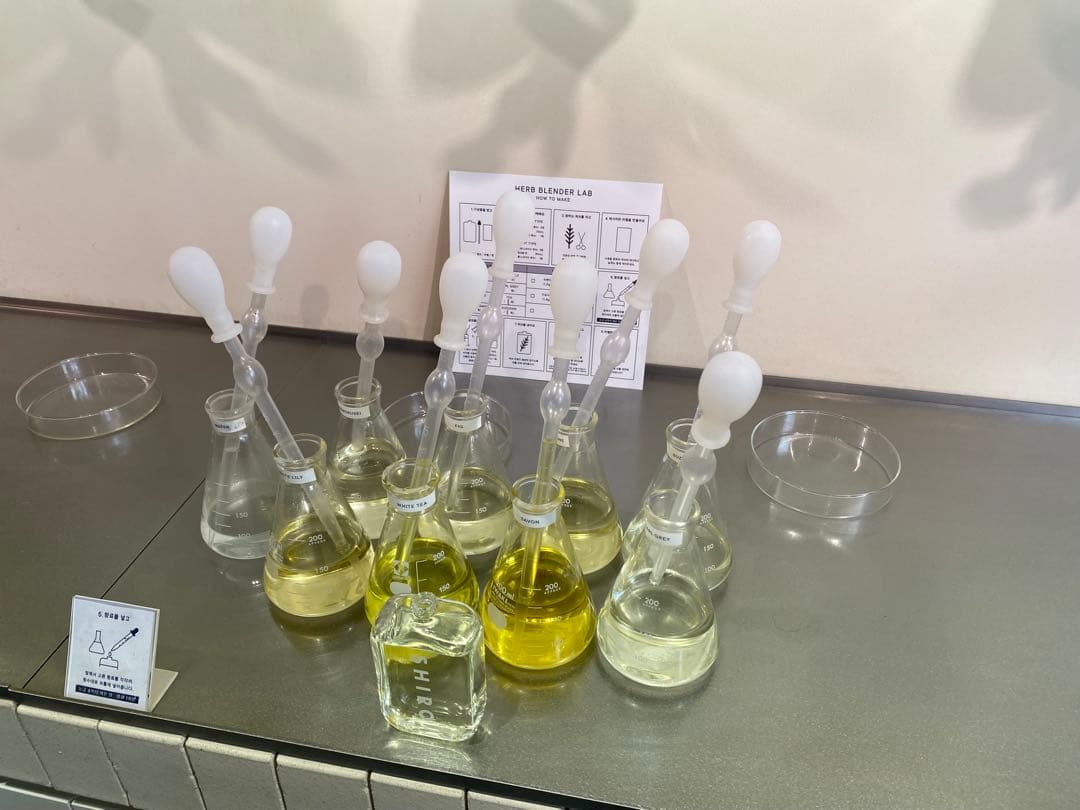 SHIRO韓国聖水店限定オリジナルハンドメイドフレグランスミスト90ml