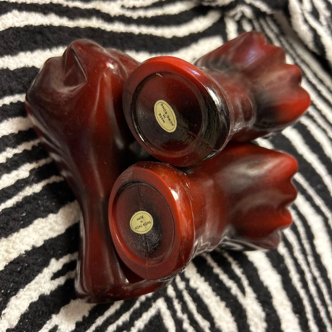 ビンテージ 60s RIGHT ON 置物 vintage 70s 黒人解放