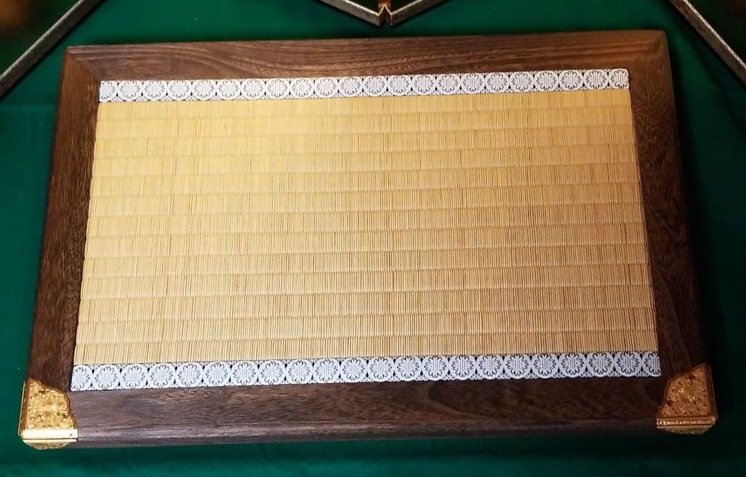 五月人形　焼桐平飾台　23号