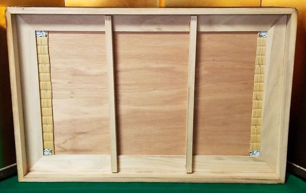 五月人形　焼桐平飾台　23号