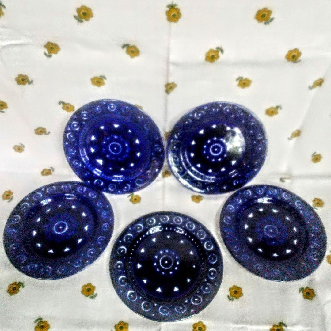 【廃盤】ARABIA プレート ５枚セット 19.5cmフィンランド バレンシア