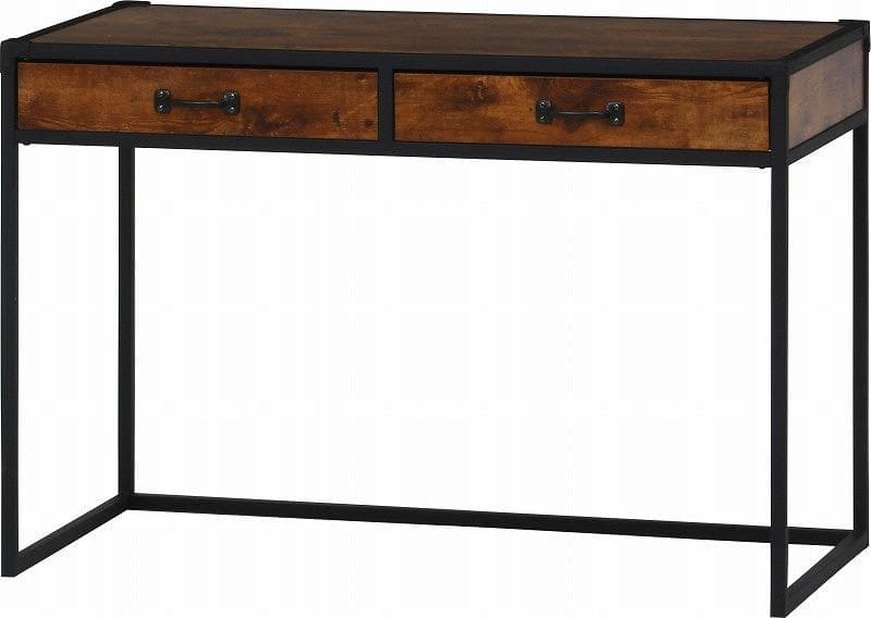 【新品・送料無料】クルト デスク 引き出し２杯付き