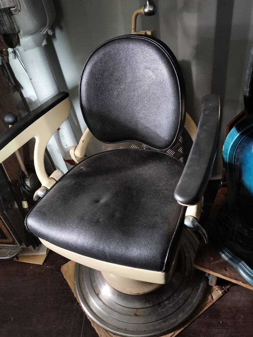 歯科用椅子 理容・美容・床屋用椅子 昭和初期 昭和レトロ 世田谷ベース