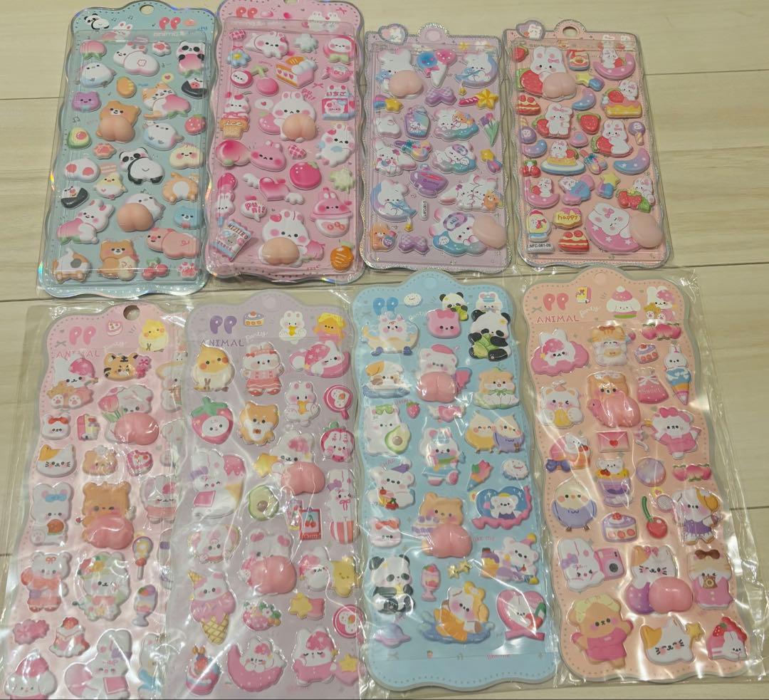 新品　ボンボンドロップシール　サンリオ　うるちゅる　正規品　91枚セット　.