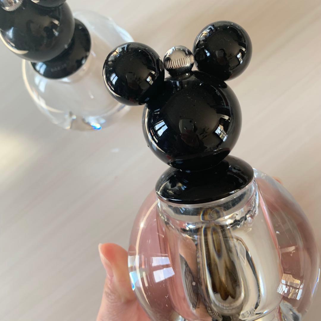 ディズニー公式 ミッキー型 ソルト＆ペッパーミル 2個セット