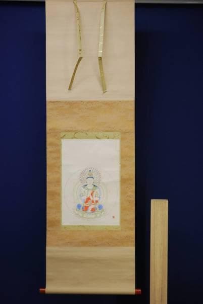 不詳/作者不詳/仏画/大日如来図/布袋屋掛軸HC-726 - メルカリ