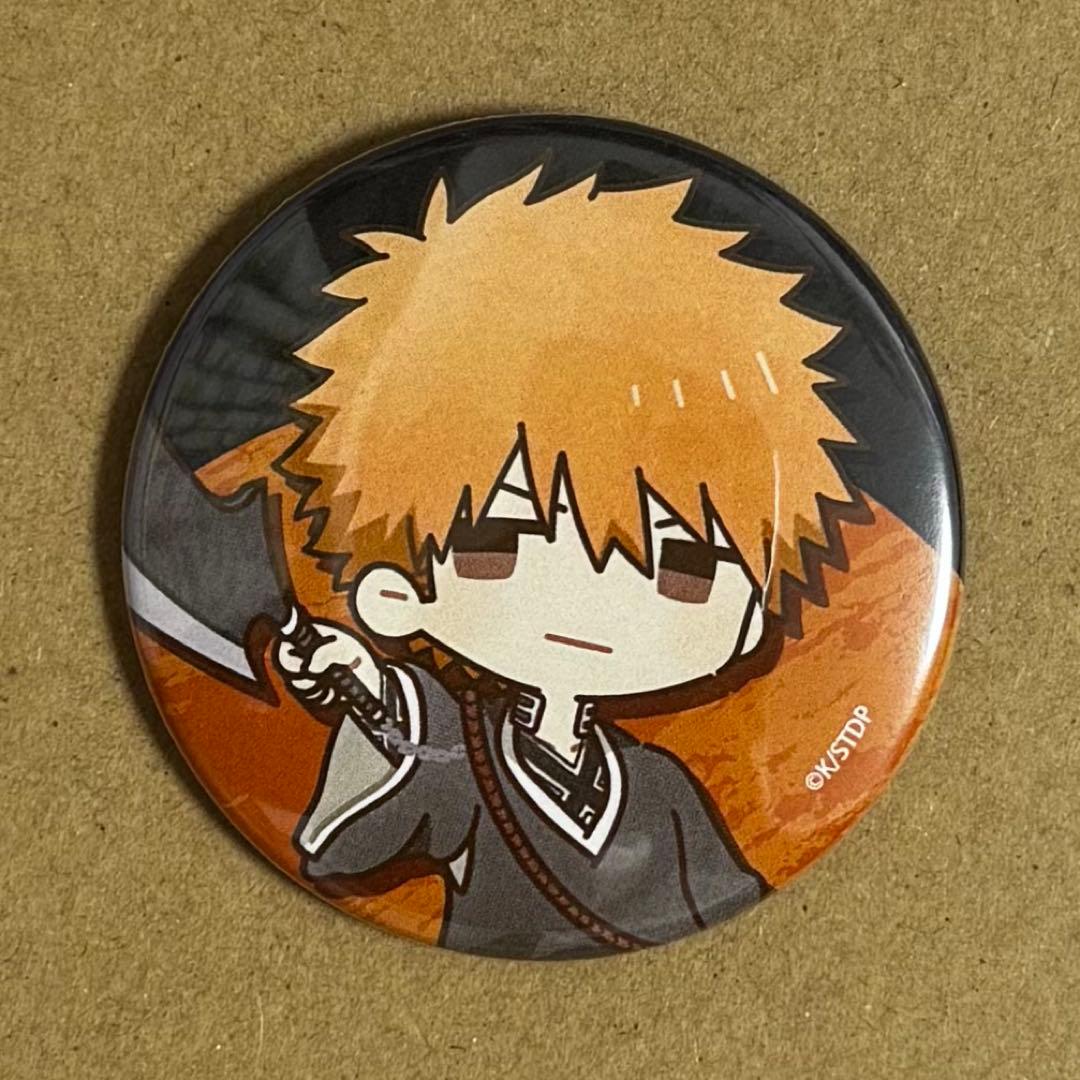 BLEACH 黒崎一護 千年血戦篇 レトロアートイラスト 缶バッジ - メルカリ