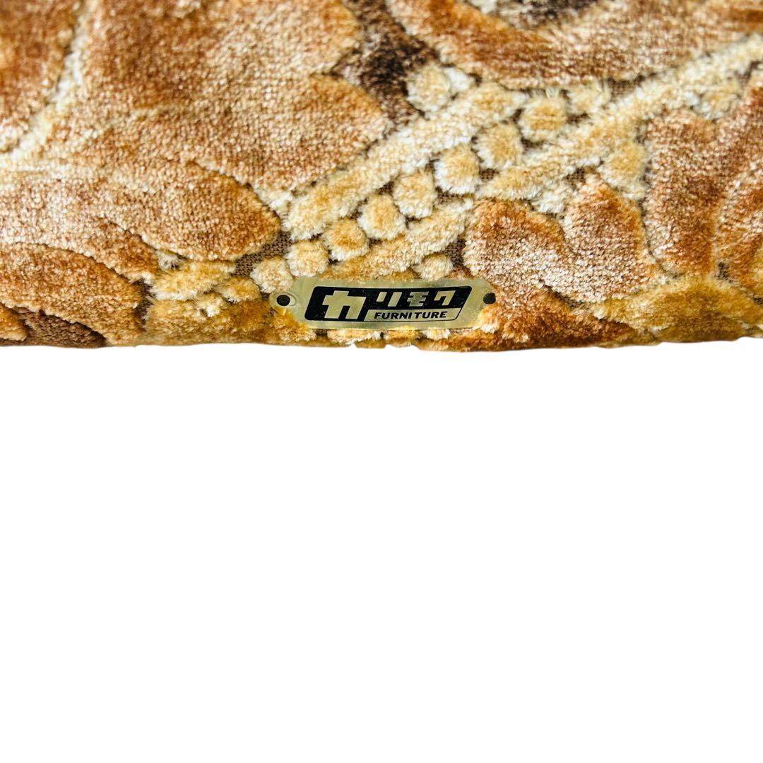 オールドカリモク 1人掛けソファ 金華山　昭和レトロ　ヴィンテージ　②