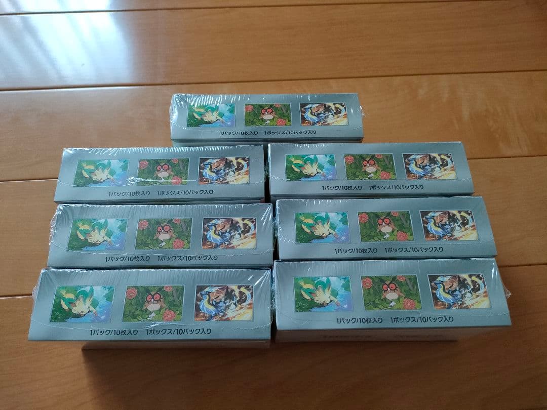 ポケモンカード　テラスタルフェスex　7BOX　シュリンク付き