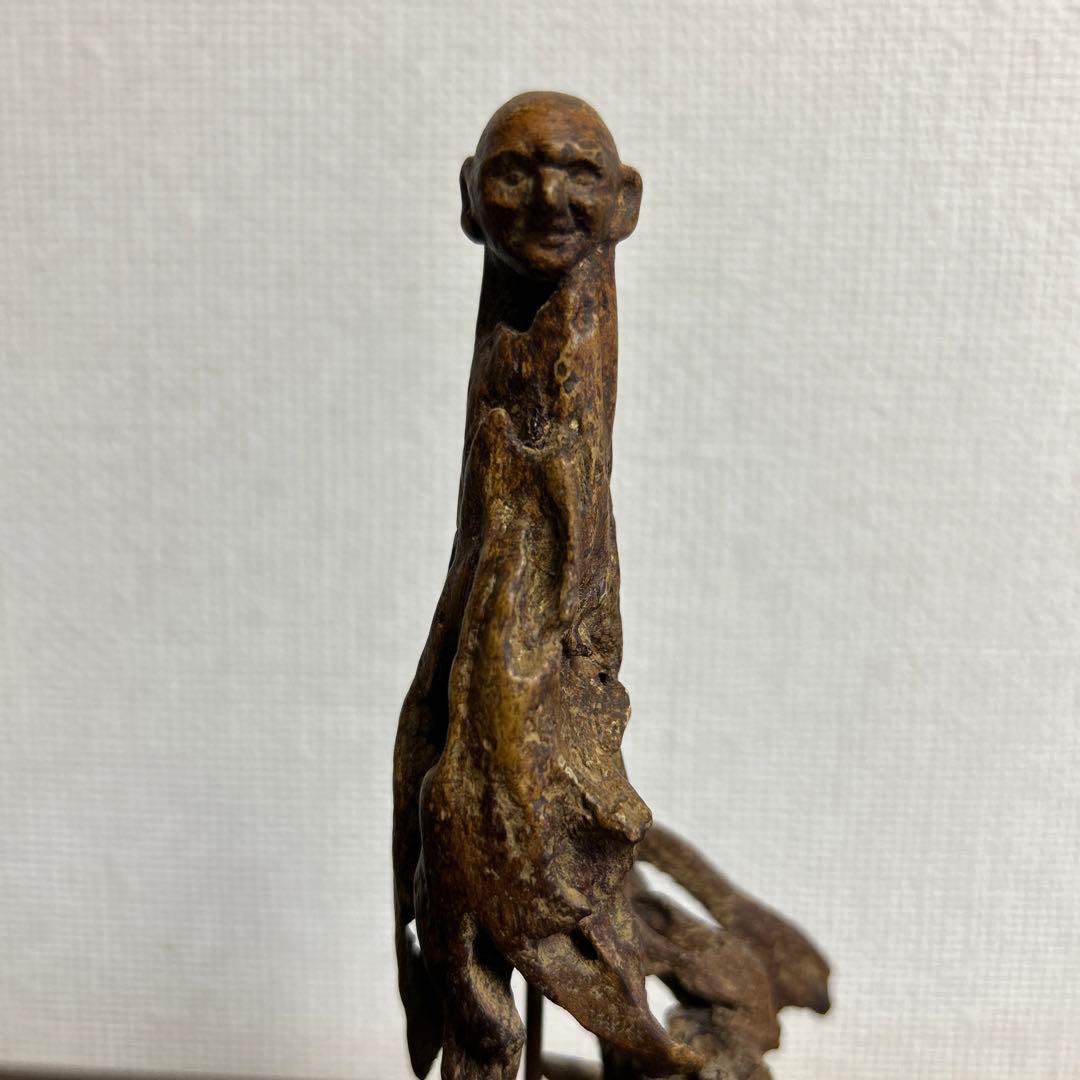 三瓶祐治氏　作品「漂流仏 羅漢」