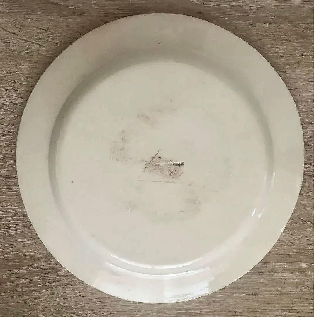 グリザイユ　モントロー　アンティーク　プレート