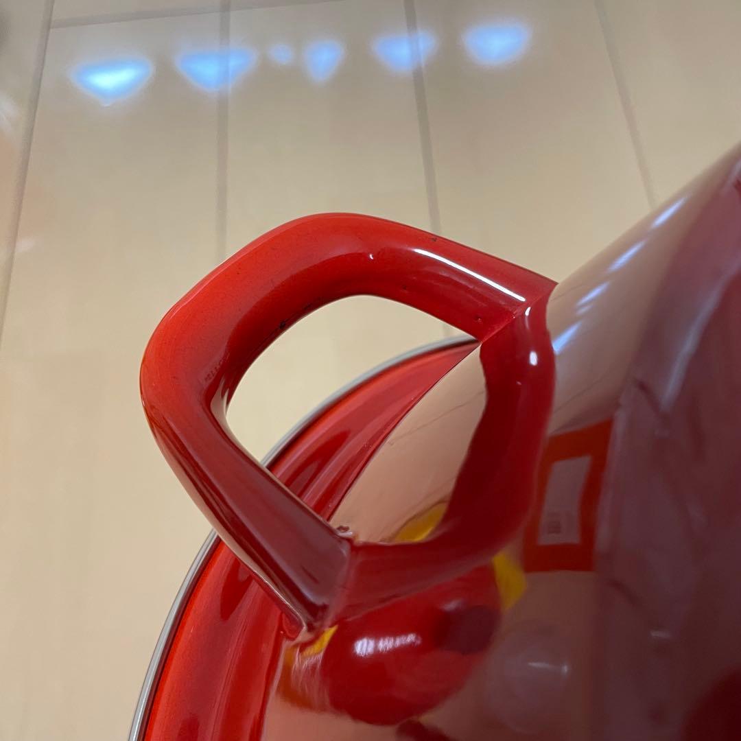 ル・クルーゼ EOS キャセロール 20cm ＋ラウンドプレート2枚セット