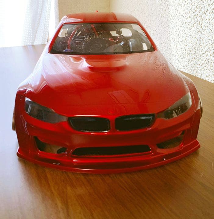 BMW M4 1/10ラジコン ボディ ドリフト 完成品 - メルカリ
