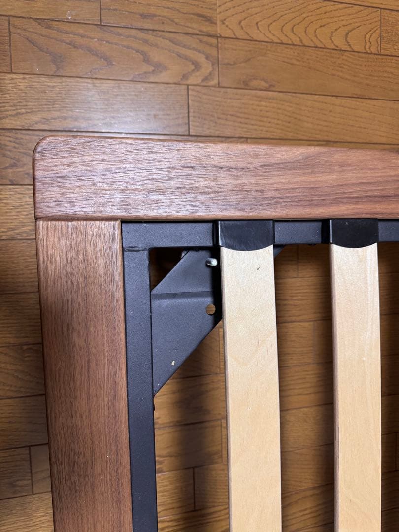 ぶ*う様 【掲載4/19まで】最終御値下げ　無印　スノコベット　シングル　ウォー