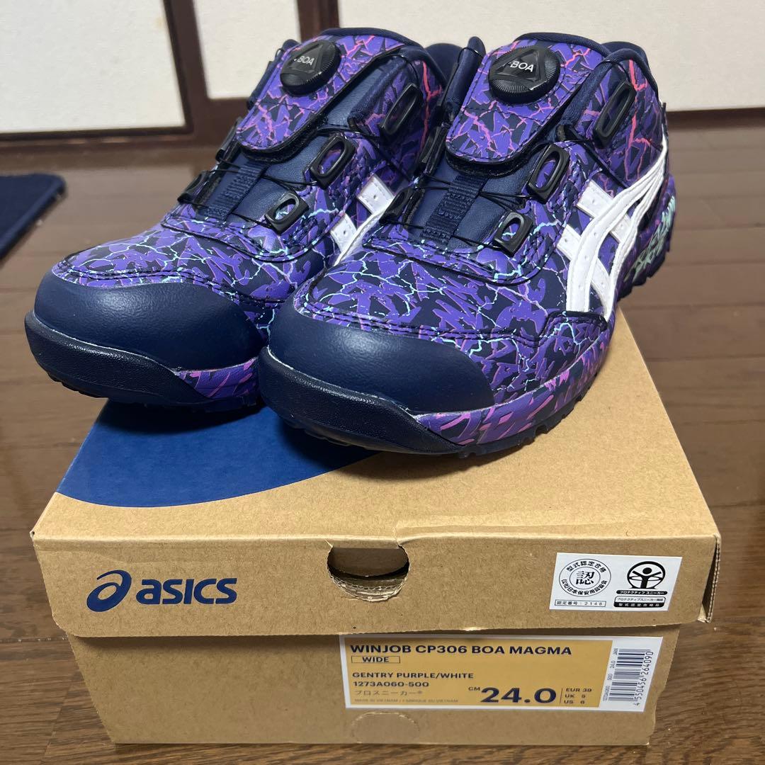 新品タグ付 ASICS WINJOB CP306 BOA MAGMA 24cm - メルカリ