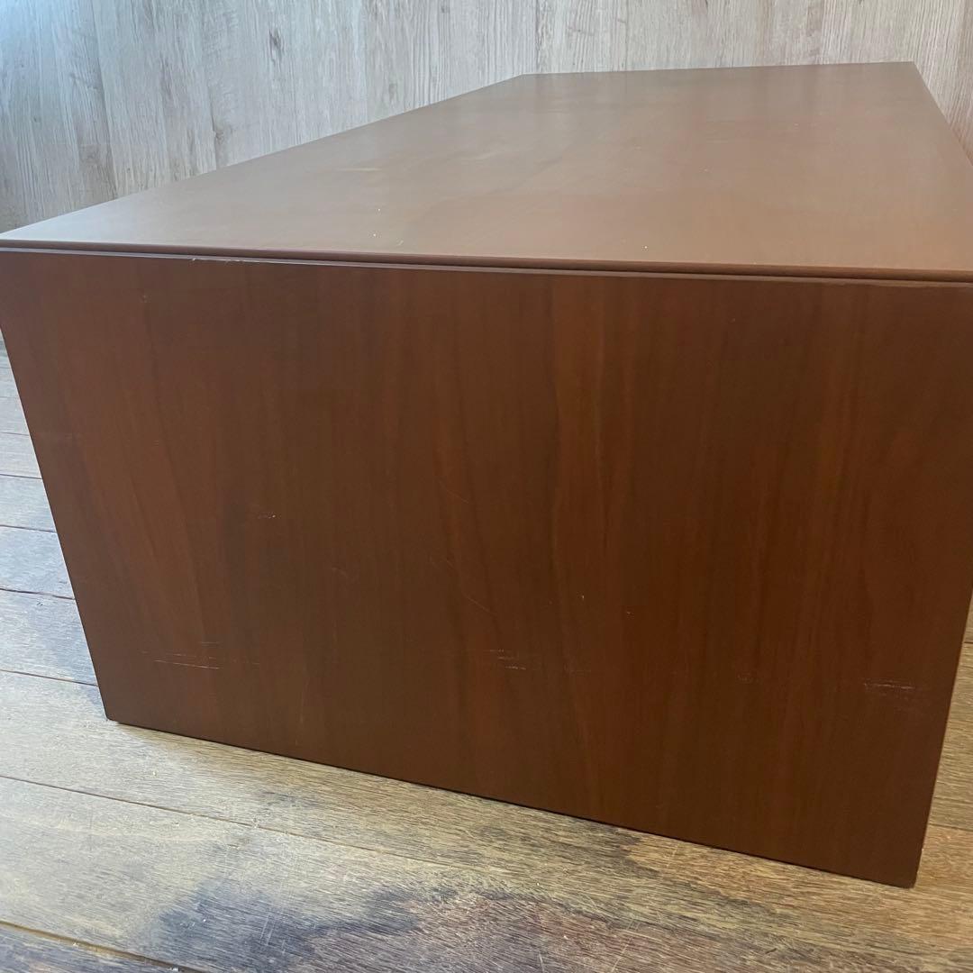 リビングテーブル LT-41440-SW 天然木 引き出し付 ローテーブル