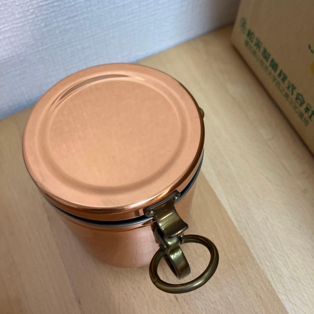 希少品　COPPER100 REFINED SERIES 銅製容器 ストッカー