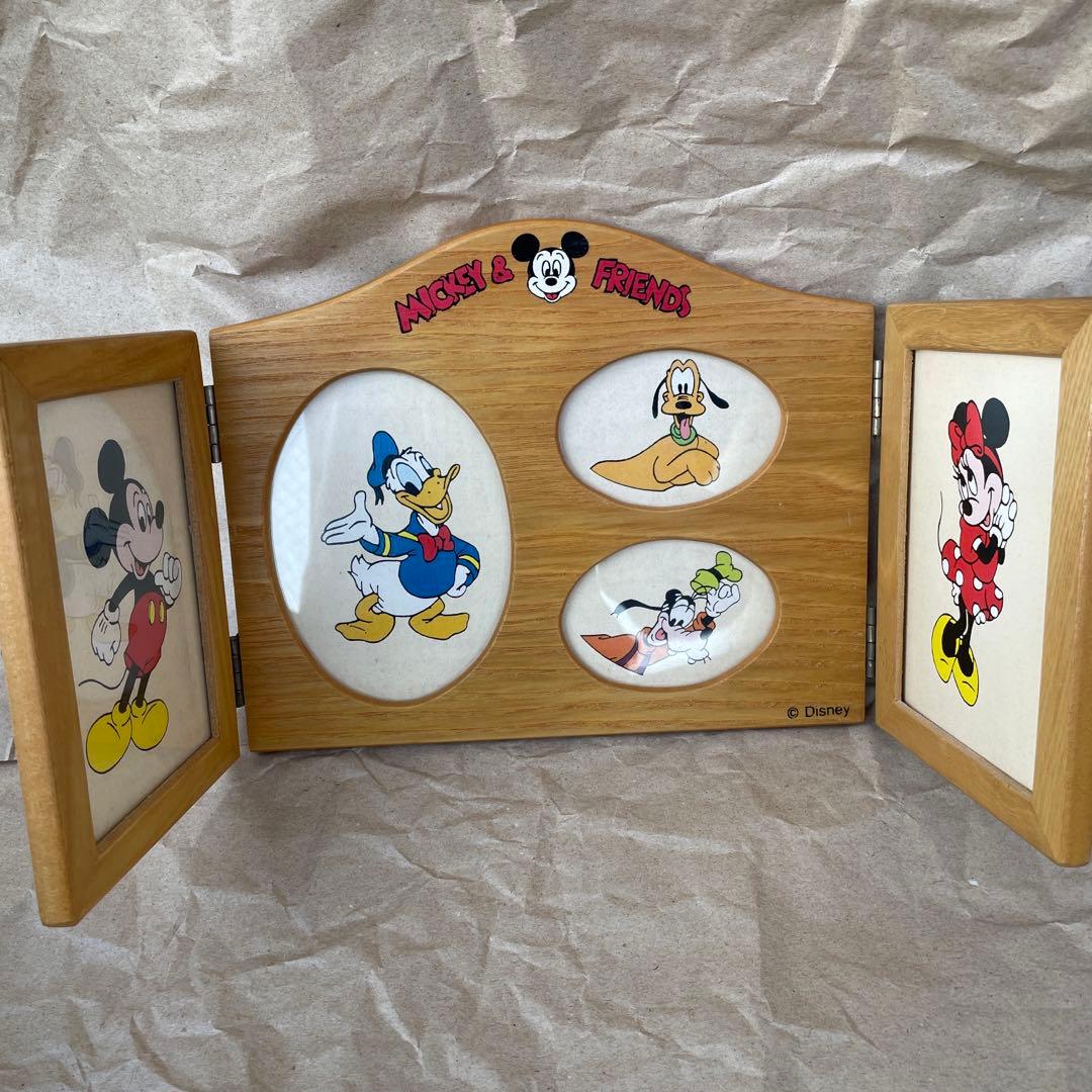 ディズニー　ヴィンテージ　レトロ　disney フォトフレーム　写真立て