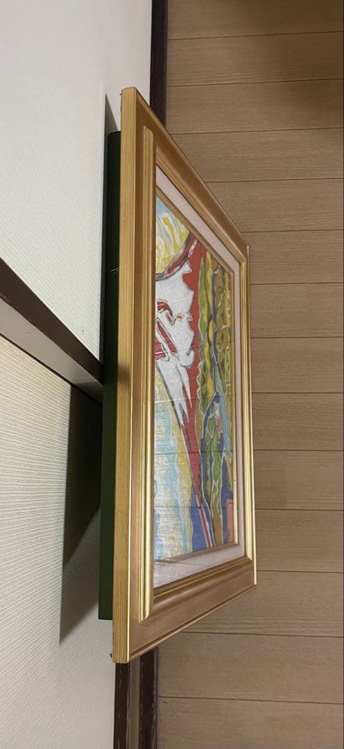 片岡球子 春来る富士 絵画 油彩 6号 裏書あり n712 - メルカリ