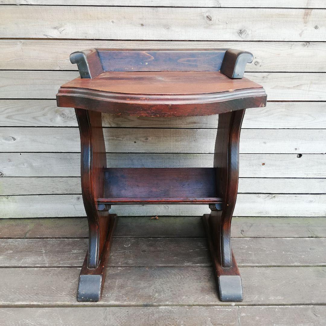 M♦ 無垢材 ヴィンテージ サイドテーブル