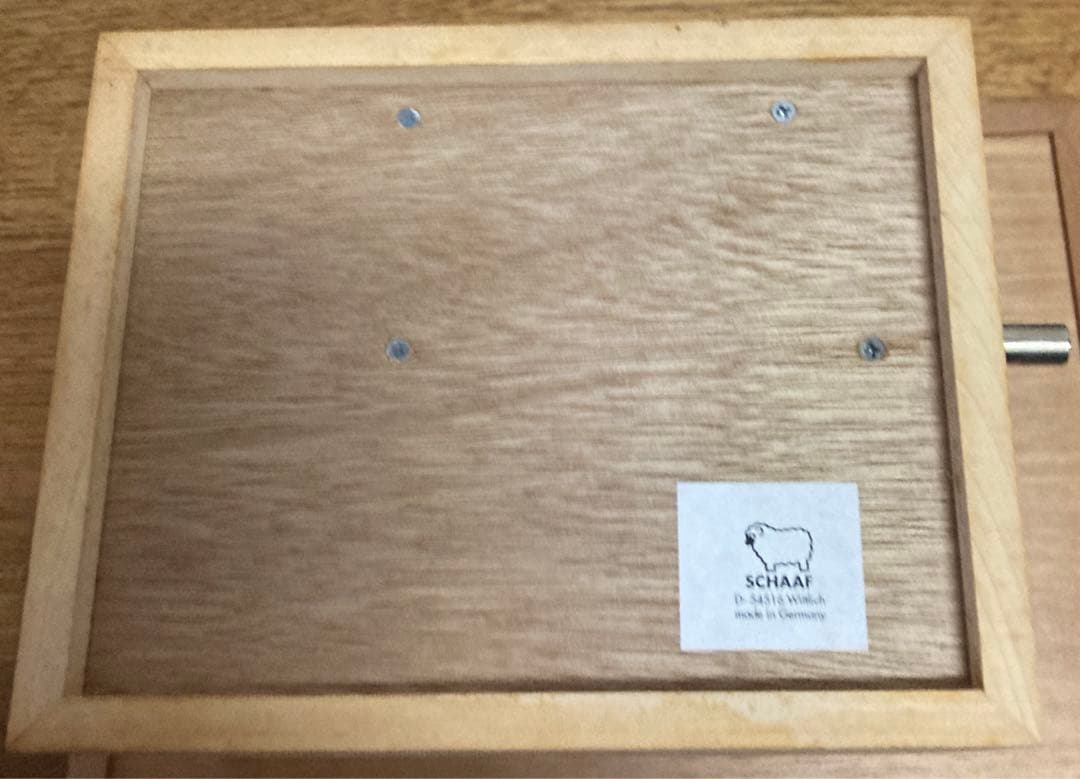 SCHAAF社 ミュージックボックス オルガニート