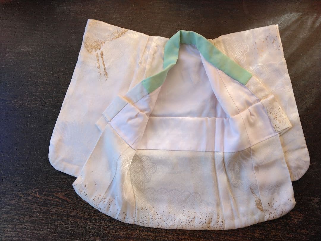 12号市松人形着物、重ね着、長襦袢セット